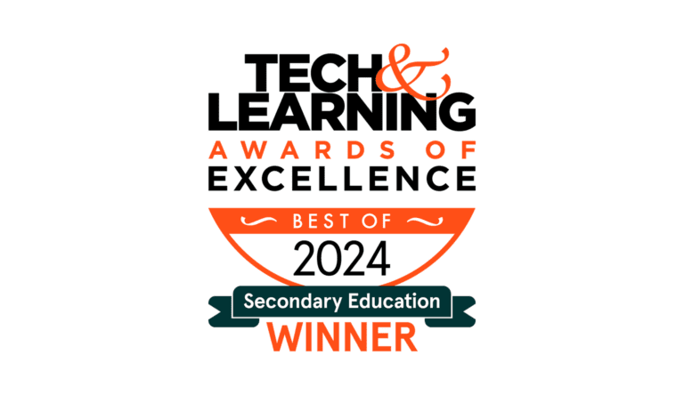 Tech Learning Awards of Excellence Best of 2024 Secondary