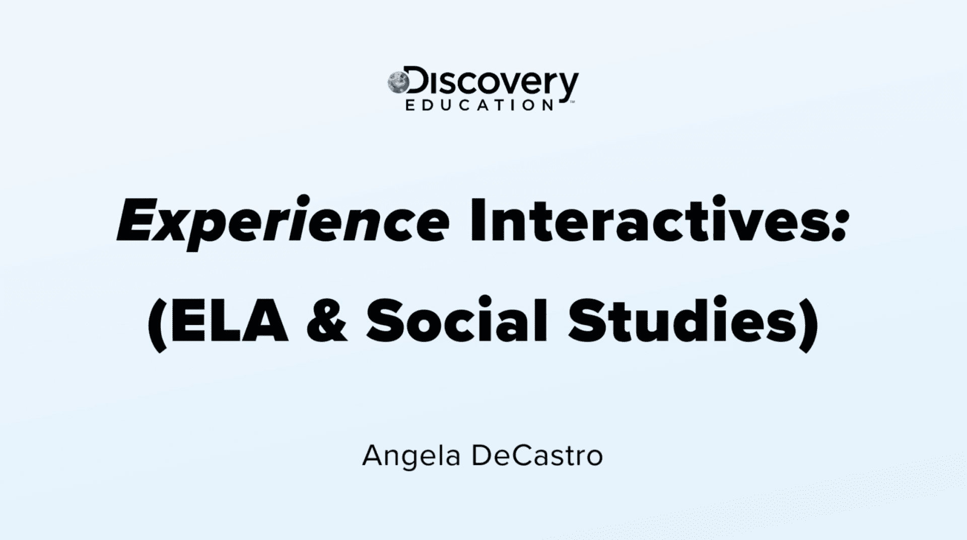 Interactives ELA SS-AD Interactives ELA SS AD