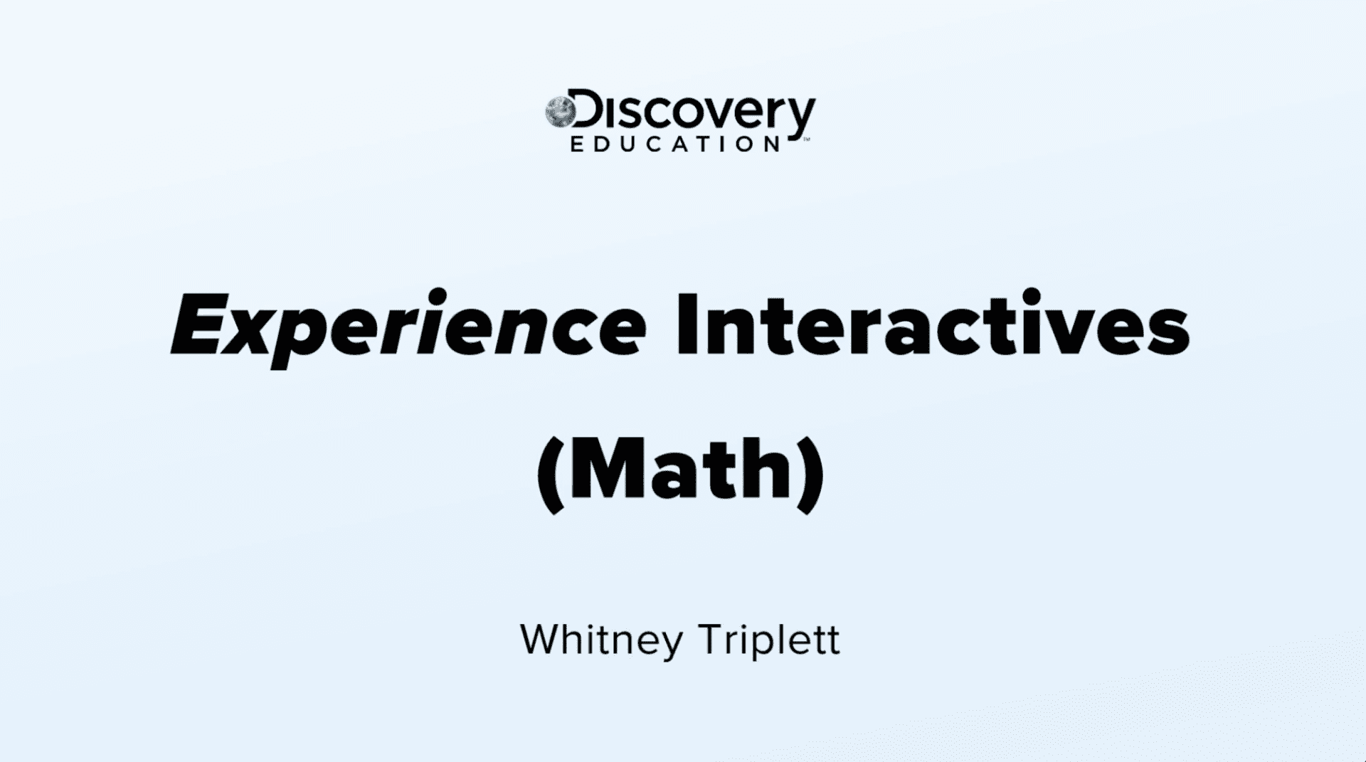 Math Interactives-WT-1 Math Interactives WT 1