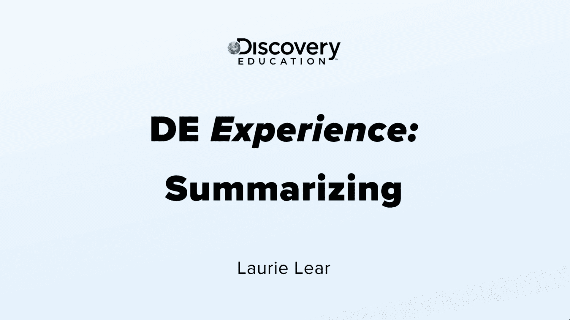 Summarizing-LL Summarizing LL