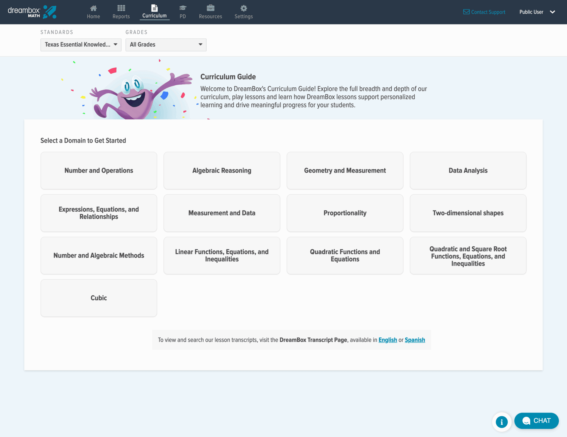 de TX cg home official