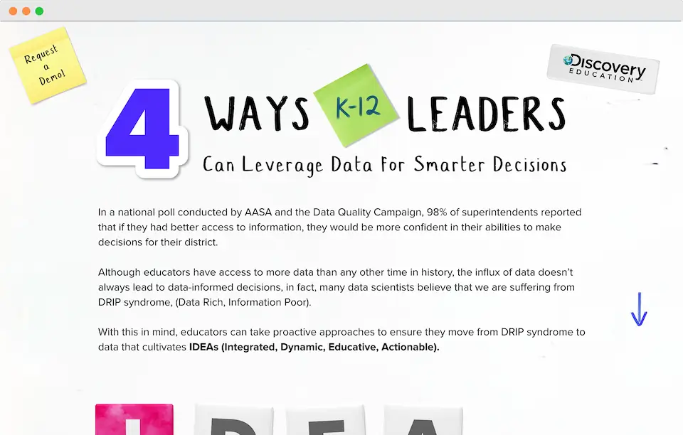 4 ways k12 data informed decisions page mockup thumbnail scaled