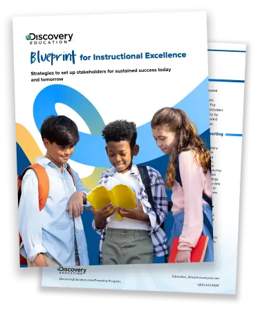 de resource Blueprint For Instructional Excellence mockup stack