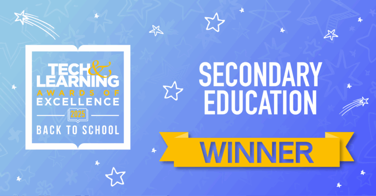 T LAwardsofExcellence BacktoSchool June2025 SocialWinnerBadge Secondary 1200x627px