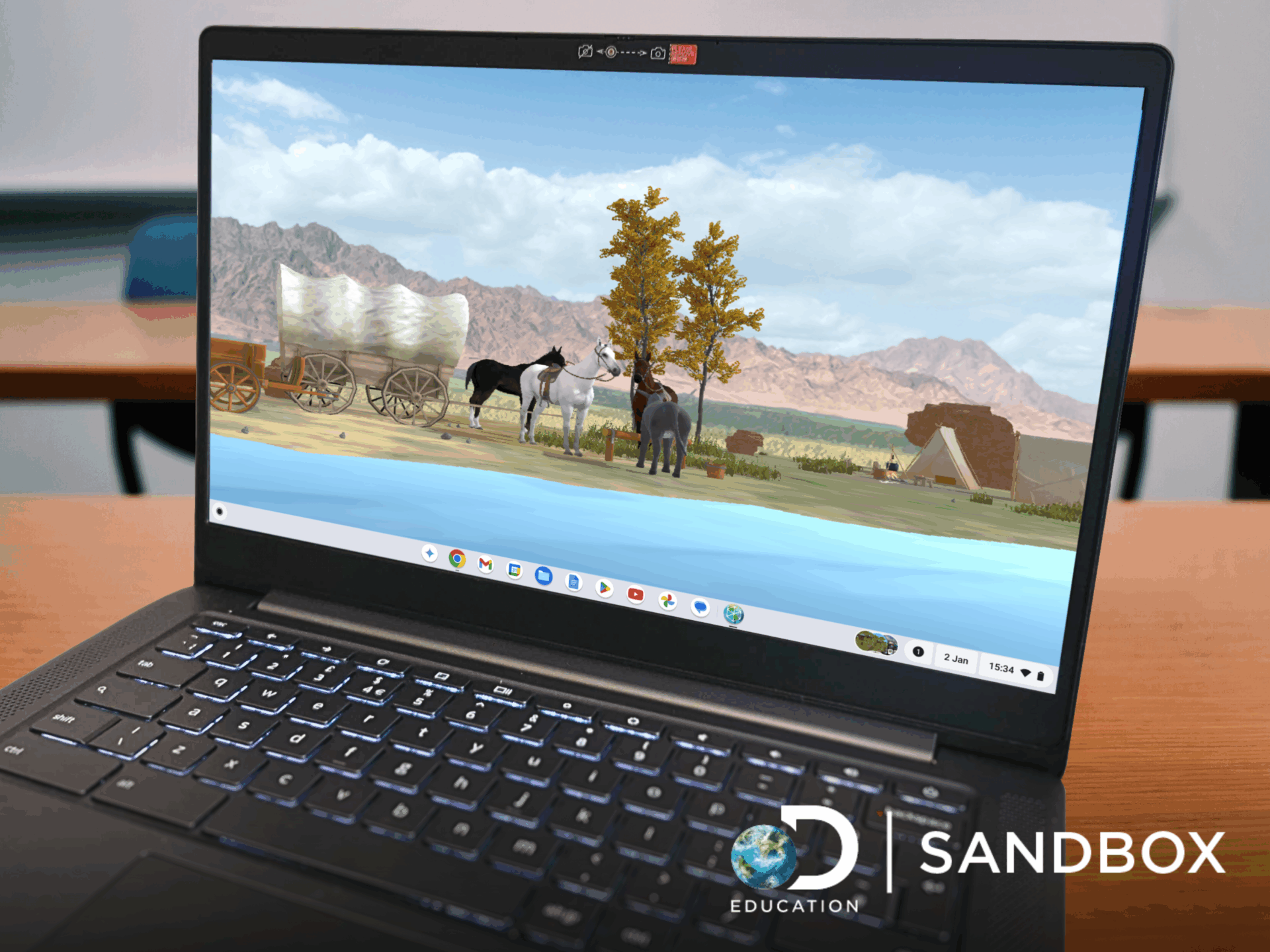 de sandbox chromebook mockup