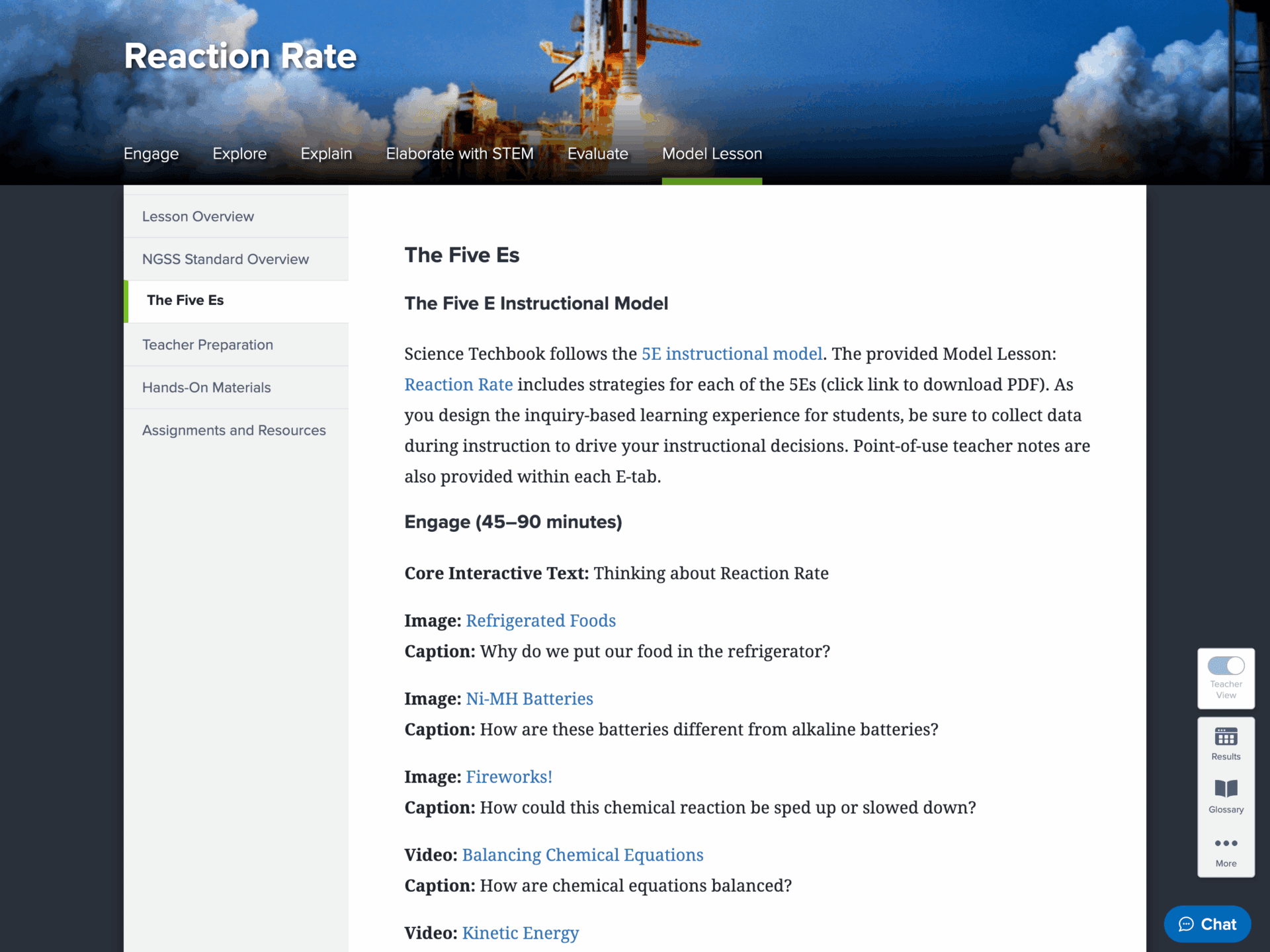 de va reaction rate stb screenshot