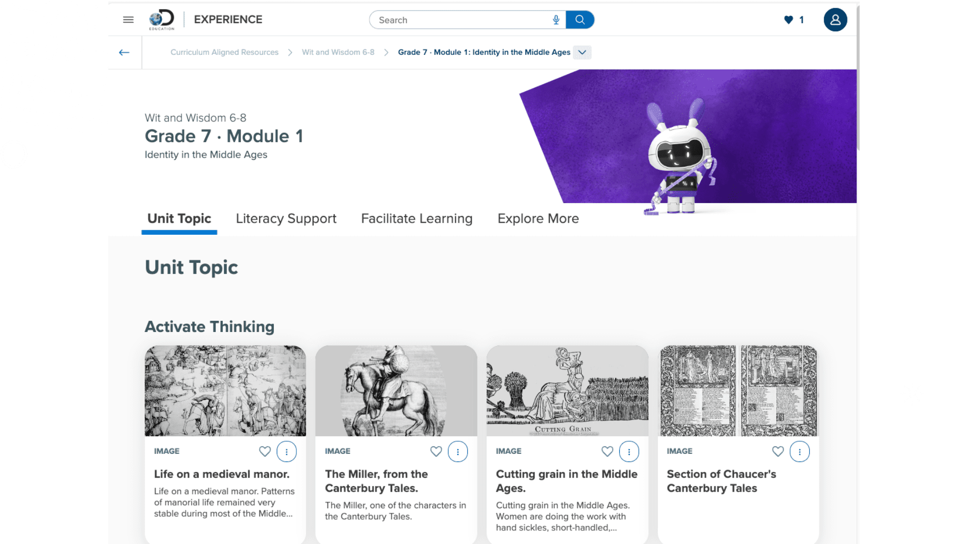 CAR Wit and Wisdom Gr7 Mod1