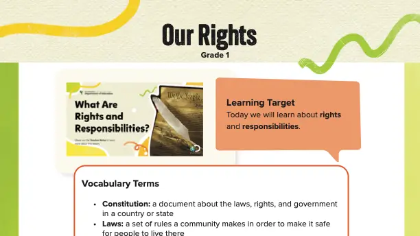 de ss essentials g1 lesson1 aligndoc our rights