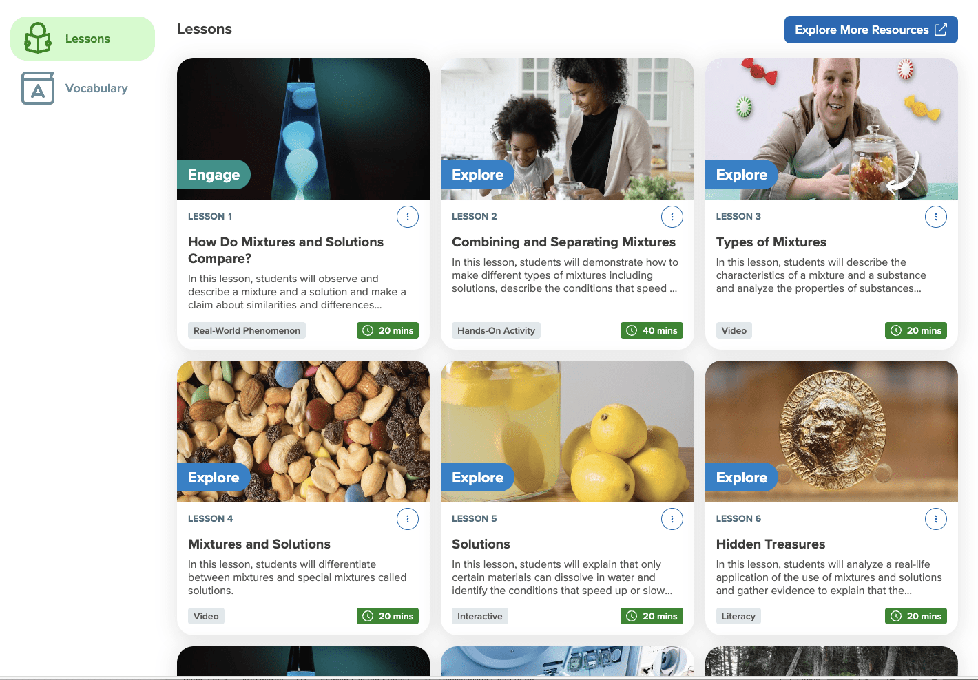 de stb elementary 5Es