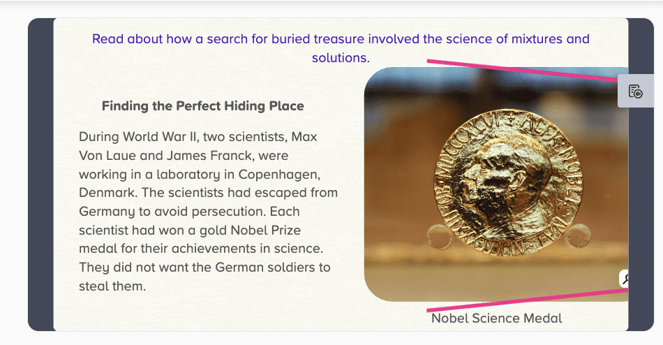 de stb elementary literacy lesson screenshot