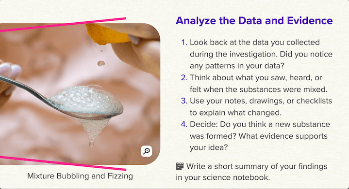 de stb hoa slide 5 Analyze Data and Evidence
