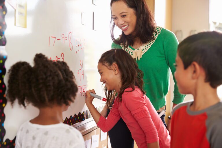 first grade math teacher